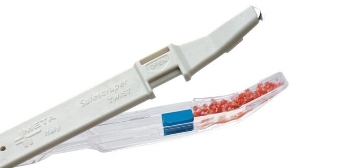 Скребок костный изогнутый стоматологический Safescraper TWIST