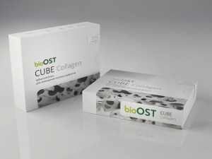 Губчатый блок bioOST CUBE Collagen